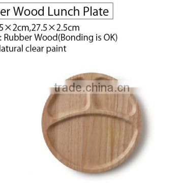 rubber wooden plate