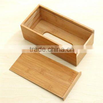 custom colorful fashion wooden tissue box