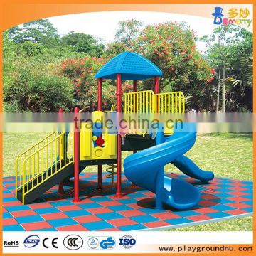 outdoor equipment rubber carpet for plastic outdoor children playground