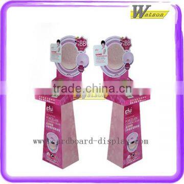 Supermarket Promotion Makeup Floor Cardboard Dispaly Stand photo-1