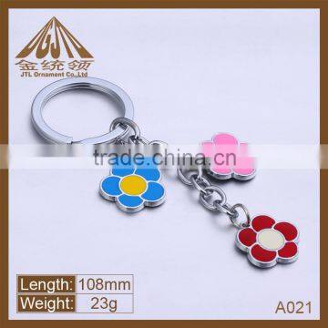 Wholesale Custom Hot Sale Metal lucky clover keychain for Promotion