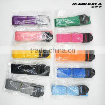MACHUKA 100% cotton stretch belt plastic buckle tension yoga band 183cm/244cm
