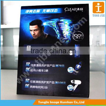 Promotional display decca,decca display stand,cardboard poster display stand