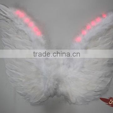 2015 Fashional Feather Angel Wings With LED Light