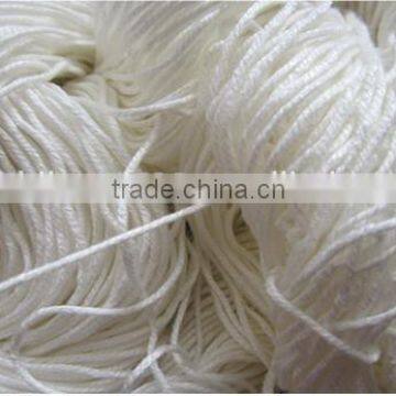 Bamboo silk carpet hank weaving yarn