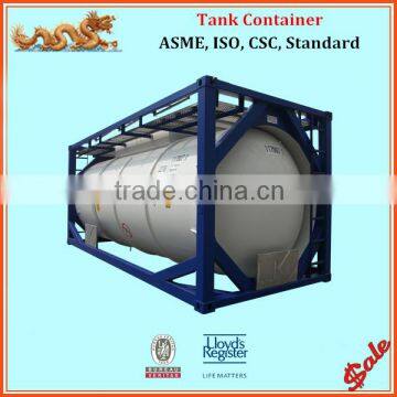 ASME standard 20ft T14 Rubber lined tank container