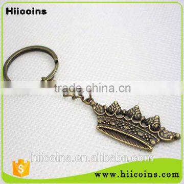 Factory Direct Selling crown keychain keychain wholesale and custom keychain