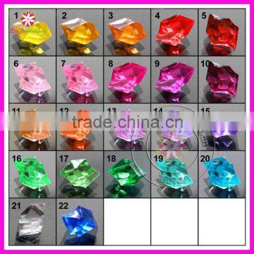 Acrylic ice, acrylic decoration plastic crafts, acrylic nuggets