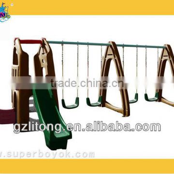 Four Seats Fantastic Slide Swing Set 7-15a