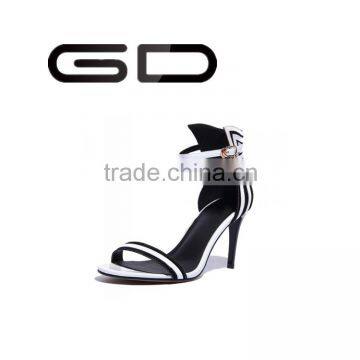 GDSHOE 2016 hot selling simple design high heel shoes sexy ladies sandal lades shoes women sandals