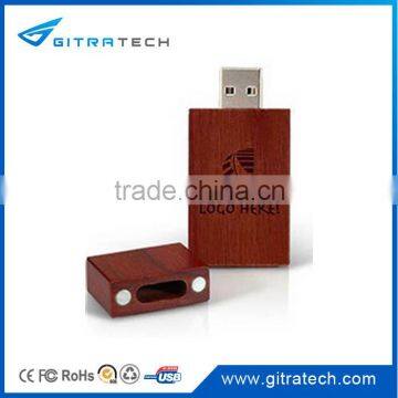 Personal Custom Bulk Wood USB Flash Drive Wooden Wood USB Stick 8GB Quality Choice photo-2