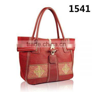 1541-2014 Latest tote bag,fabric bag,designer bag,folk style