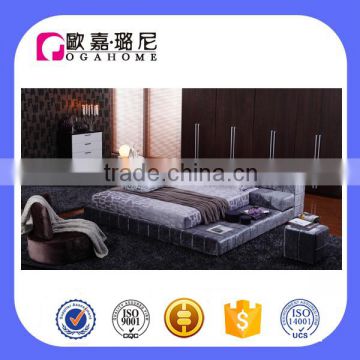 B1006 home furniture elegance comfy fabric bedroom bed