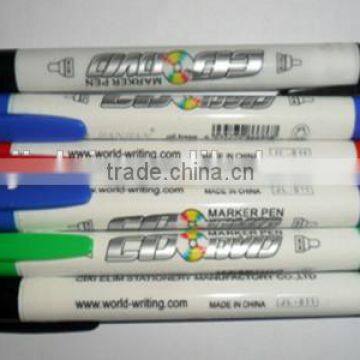 Double metal marker pen