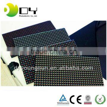 P10 Single Color Led Running Display for Advertising 32*16cm Outdoor Board Screen Ip66 Rgb Led Nodule