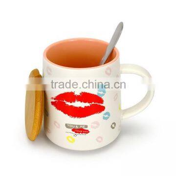 High quality ceramic glazed decal coffee mug