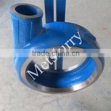 CE certification Centrifugal Slurry Pump parts/ volute liner