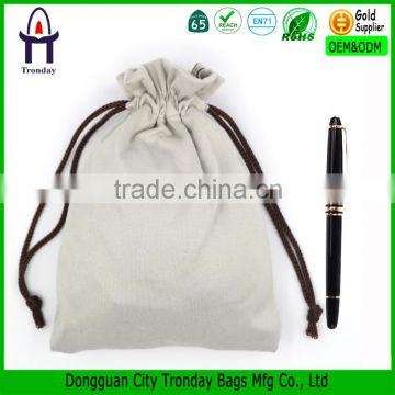 Wholesale cotton fabric draw string bag