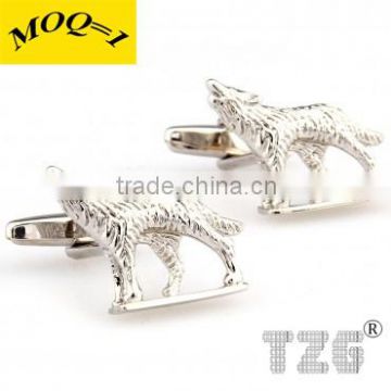 TZG08074 Stainless Steel Cuff Link Animal Cufflink