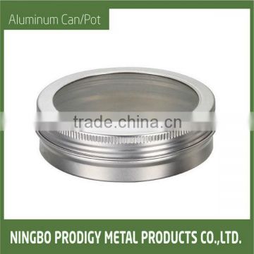 10G Aluminum Can With PVC Windown