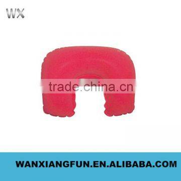 Promotion Inflatable Flocking Pillow, Car Travel Air Pillow photo-3