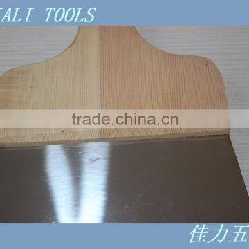 420 Stainless Steel Scraper / Wooden Hand Tools / Wholesale China photo-5