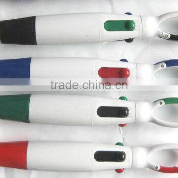 4 color promotional plastic ballpoint pen