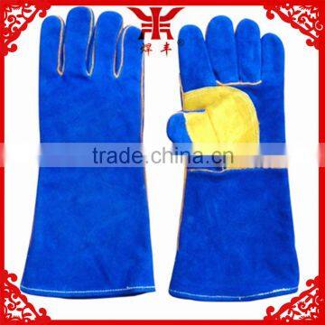 14 inches leather ce welding gloves