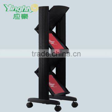 plastic fashion advertising display stand