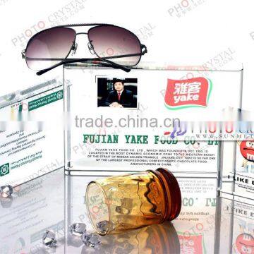 photo crystal crystal block for promotion for gift for souvenirs