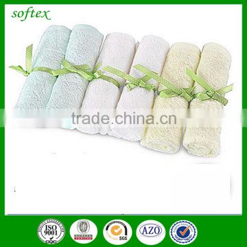 Hot Selling!!!China Manufacturer Natural Color 20g 10"x10"organic baby bamboo fiber washcloths