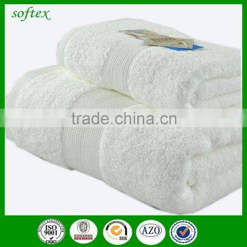 Luxury 5 Star 100% Cotton Bath White Towel for Hotel photo-2