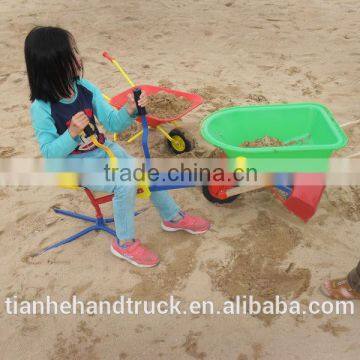 Metal kids sand mini digger excavator TI-051