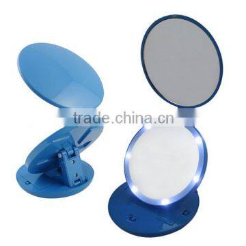 Travel Mirror With Led Lights & Magnifying Compact Mirror With Led Light photo-4