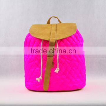 Rope top backpack travel backpack for girls