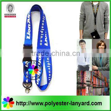 2cm custom sublimation polyester lanyard