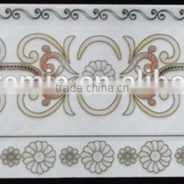 A302950 hot sale 300x80mm foshan factory kitchen room ceramic border tile