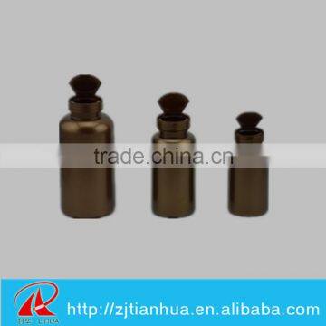 High Quality PET flip top pill bottle