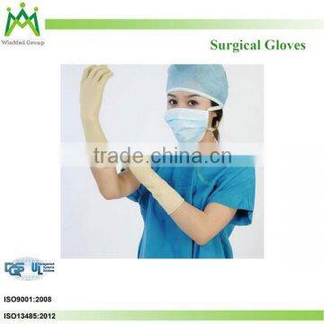 A grade power free Latex surgical Gloves