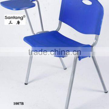 Cheap Whole Sale School Furniture General use Plastic student chair with table 1007 series