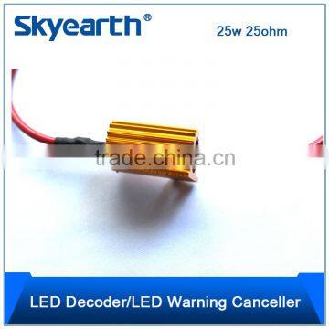 Solve Computer Warning Error Free LED Load Resistor for Turn Signal Light 25w 25ohm photo-4