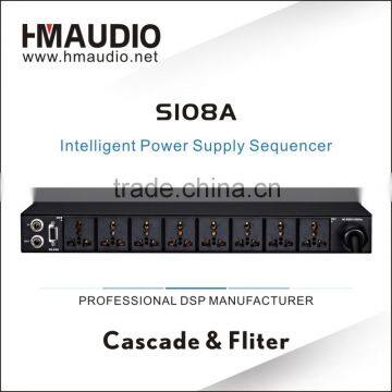 S108A Audio Power Controller with filter Power Supply Time Sequencer Controller
