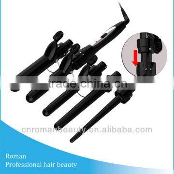 2013 new design portable 5 in1 iron for hair styler