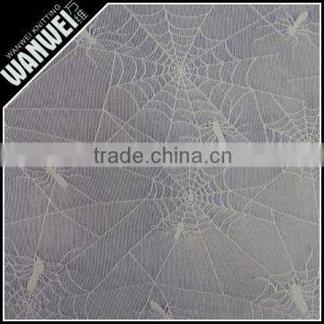Smooth Spider Web New Product Elastic and Bright Nylon Spandex Lace Fabric for Different Dress and Skirts Manufactur Sellin 4024 photo-4