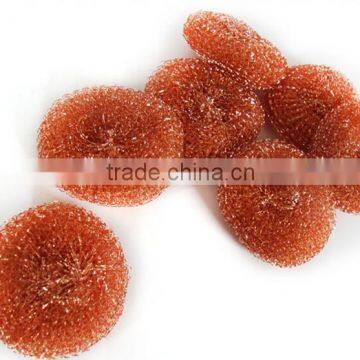 Durable copper coated cleaning ball