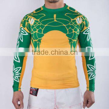 custom polyester rashguard mma oem