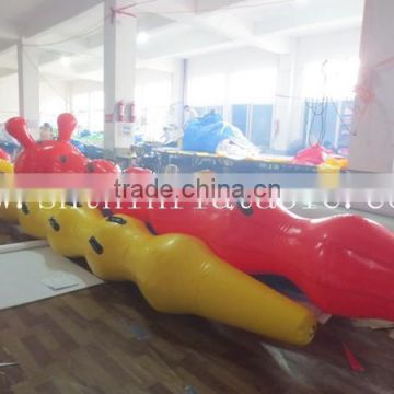 2015 inflatable caterpillar China sports game for kids