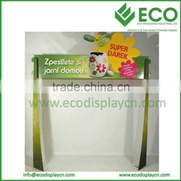 cardboard display floor stand paper standee for flower shop