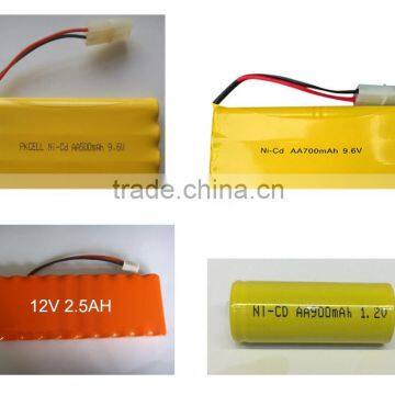 solar energy road light 3.6V nicd rechargeable battery pack