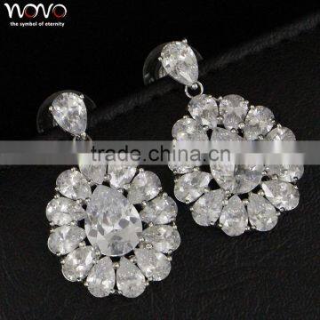 Hot sale Zircon Pendant Earrings jewelry dubai gold jewelry earring